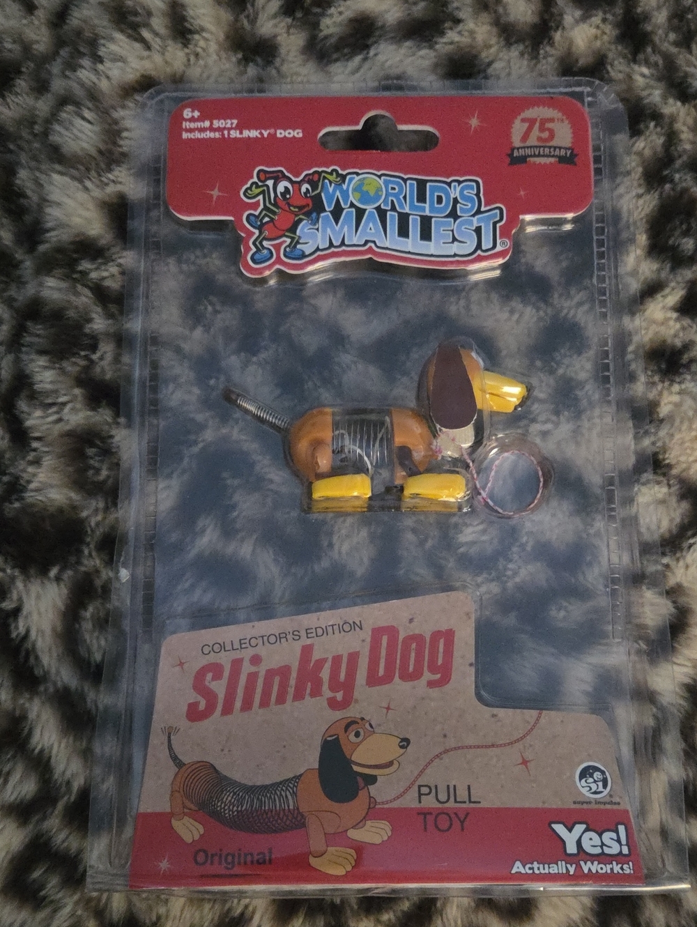 Slinky Brand Collector's Edition Slinky Dog — Brown & Yellow